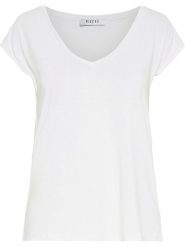 Pieces Koszulka "Kamala" w kolorze białym rozmiar: M. Białe bluzki Pieces, m, bez wzorów, bez kołnierzyka, bez ramiączek. Za 61.95 zł.