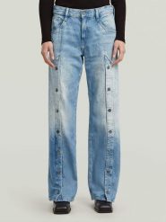 G-Star Dżinsy - Loose fit - w kolorze błękitnym rozmiar: W28/L32. Niebieskie jeansy G-Star, l, z aplikacjami. Za 297.97 zł.