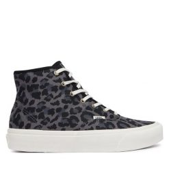 Tenisówki Vans. Czarne trampki Vans, bez wzorów, bez zapięcia. Za 399.99 zł.