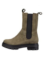Cinque Skórzane sztyblety w kolorze khaki rozmiar: 38. Brązowe obuwie sportowe Cinque, ze skóry, bez zapięcia. Za 420.95 zł.