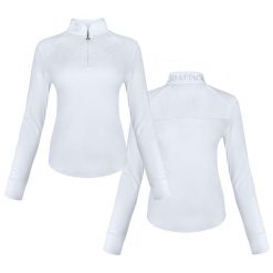 Koszula konkursowa JD ATTACK Jessy. Białe koszule JD ATTACK, l, z aplikacjami, z elastanu, eleganckie, bez kołnierzyka, bez ramiączek. Za 269.00 zł.