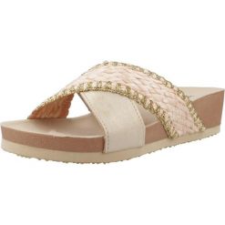 Sandały GIOSEPPO OMA Złoty. Żółte sandały Gioseppo, bez wzorów, z syntetyku, bez obcasa, bez zapięcia. Za 177.99 zł.