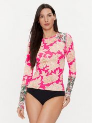 Maaji Bluzka PT2123CRA013 Kolorowy Slim Fit. Bluzki Maaji, s, bez wzorów, z syntetyku, bez kołnierzyka, bez ramiączek. Za 319.99 zł.