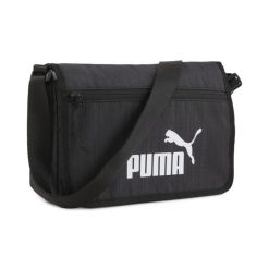 Damska torba crossbody Base 3 l PUMA Black. Czarne torby na ramię Puma, bez wzorów, sportowe, na ramię, bez dodatków. Za 86.99 zł.