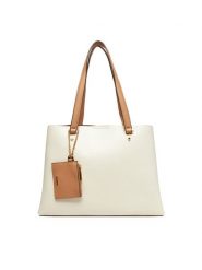 Aldo Torebka Korer 13933735 Écru. Shopper Aldo, bez wzorów, ze skóry, bez dodatków. Za 199.99 zł.