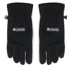 Rękawiczki Damskie Columbia. Czarne rękawiczki Columbia, bez wzorów, z dzianiny. Za 149.99 zł.