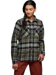 Black Diamond Koszula flanelowa "Projekt" w kolorze zielono-czarnym rozmiar: XS. Czarne koszule Black Diamond, xs, bez wzorów, z bawełny, bez kołnierzyka, bez ramiączek. Za 198.56 zł.