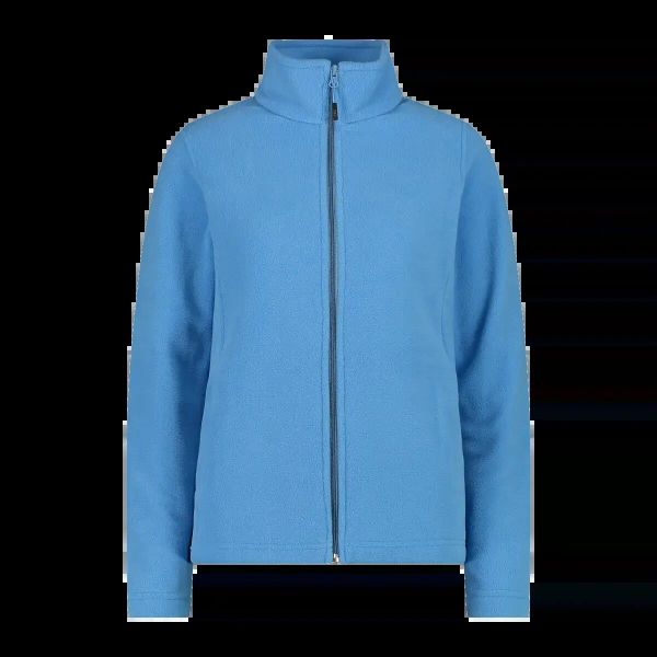 Bluza damska turystyczna CMP 3H13216. Niebieskie bluzy CMP, s, bez wzorów, z materiału, bez kaptura. Za 283.50 zł.