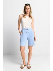 Rich & Royal Lniany top w kolorze kremowym rozmiar: XS. Brązowe topy Rich & Royal, xs, bez wzorów, ze lnu, bez kołnierzyka, bez ramiączek. Za 74.63 zł.