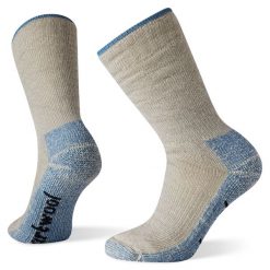 Skarpety Trekkingowe Damskie Smartwool Mountaineer Maximum Cushion Crew. Szare skarpety Smartwool, bez wzorów, z wełny. Za 90.99 zł.