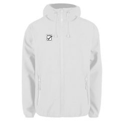 Kurtka wodoodporna Givova. Białe kurtki sportowe Givova, bez wzorów, z softshellu, bez kaptura, trekkingowe. Za 262.99 zł.