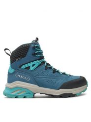 Aku Trekkingi Reactive Gt GORE-TEX Ws 669 Niebieski. Niebieskie obuwie sportowe Aku, z gore-texu, trekkingowe. Za 899.99 zł.