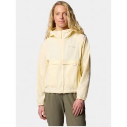 Wiatrówka damska Columbia Spire Valley. Żółte kurtki sportowe Columbia, m, bez wzorów, z softshellu, bez kaptura, trekkingowe. Za 379.00 zł.