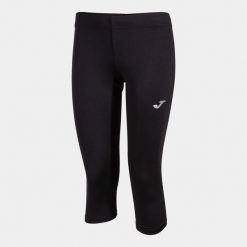 Legginsy do biegania damskie Joma Record III 3/4. Czarne legginsy Joma, s, bez wzorów. Za 149.99 zł.