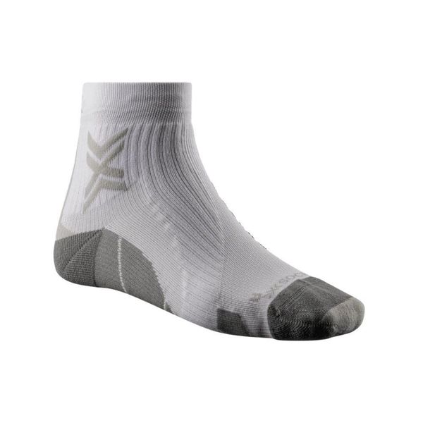 Skarpety do biegania X-Socks Run Perform Ankle. Szare skarpety X BIONIC, bez wzorów, z elastanu. Za 124.35 zł.
