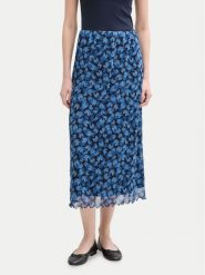 Tom Tailor Denim Spódnica midi 1045502 Niebieski Regular Fit. Niebieskie spódnice TOM TAILOR DENIM, m, bez wzorów, z denimu, midi. Za 119.99 zł.