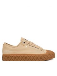 Palladium Trampki Palla Ace Cvs 74447-219-M Beżowy jasny. Brązowe trampki Palladium, bez wzorów, z materiału, bez zapięcia. Za 379.99 zł.