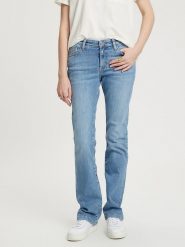 Cross Jeans Dżinsy - Regular fit - w kolorze niebieskim rozmiar: W26/L30. Niebieskie jeansy Cross Jeans, l, z aplikacjami, z podwyższonym stanem. Za 109.78 zł.