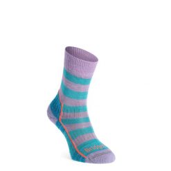 Skarpety turystyczne damskie Bridgedale Hike LW Merino Perf B Patrn. Zielone skarpety Bridgedale, bez wzorów. Za 92.99 zł.