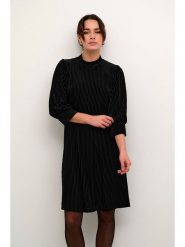 Kaffe Sukienka w kolorze czarnym rozmiar: XL. Czarne sukienki Kaffe, na co dzień, xl, bez wzorów, bez kołnierzyka, bez ramiączek, mini, proste. Za 105.88 zł.