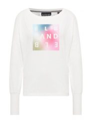 ELBSAND Bluza "Imke" w kolorze białym rozmiar: L. Białe bluzy ELBSAND, l, bez wzorów, bez kaptura. Za 94.38 zł.