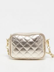 Christian Laurier Skórzana torebka "Faye" w kolorze złotym - 18 x 13 x 5,5 cm rozmiar: onesize. Żółte torby na ramię Christian Laurier, bez wzorów, z materiału, na ramię, pikowane, bez dodatków. Za 282.99 zł.