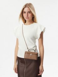 Furla Torebka Camelia Micro WE00625 HSF000 4489S Beżowy. Brązowe torebki klasyczne Furla, bez wzorów, bez dodatków. Za 944.99 zł.