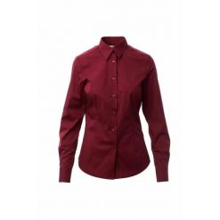 Koszula damska Payper Wear Florentia. Czerwone koszule PAYPER WEAR, bez wzorów, z bawełny, eleganckie, bez kołnierzyka, bez ramiączek. Za 246.00 zł.