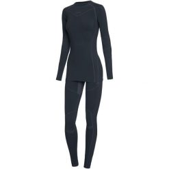 Komplet bielizny termoaktywnej narciarskiej damskiej Viking Gaja Bamboo. Czarne bielizna sportowa Viking, s, bez wzorów. Za 279.90 zł.