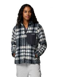 Columbia Bluza polarowa "West Bend" w kolorze granatowym rozmiar: L. Niebieskie bluzy Columbia, l, bez wzorów, z polaru, bez kaptura. Za 157.35 zł.