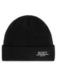 Roxy Czapka ERJHA04166 Czarny. Czarne czapki Roxy, bez wzorów, z materiału. Za 119.99 zł.