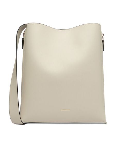 GINO ROSSI Torebka EO-WEN-3 Écru. Torebki klasyczne Gino Rossi, bez wzorów, z materiału, bez dodatków. Za 349.99 zł.