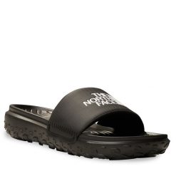 Klapki The North Face. Czarne klapki The North Face, bez wzorów, bez obcasa. Za 159.99 zł.