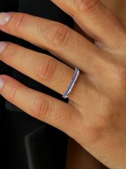 OR Carats Złoty pierścionek z kamieniami szlachetnymi rozmiar: 52. Niebieskie pierścionki OR Carats, z szafirem, złote. Za 1,043.99 zł.