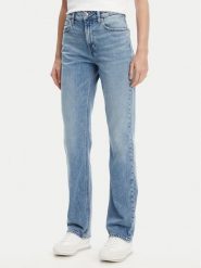 Calvin Klein Jeans Jeansy LV047B914G Niebieski Straight Fit. Niebieskie jeansy Calvin Klein Jeans, bez wzorów. Za 569.99 zł.