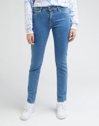 LEE ELLY DAMSKIE SPODNIE JEANSOWE JEANSY DŻINS SHREDDER BLUE L305GUB35 112330545. Niebieskie jeansy Lee, l, bez wzorów. Za 229.99 zł.