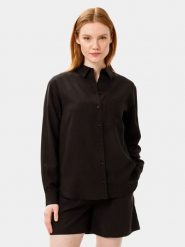 Les Lunes Koszula "Hattie" w kolorze czarnym rozmiar: XS. Czarne koszule Les Lunes, xs, bez wzorów, bez kołnierzyka, bez ramiączek. Za 217.99 zł.