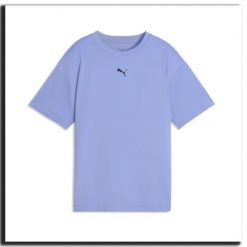 Młodzieżowa koszulka Train All Day ESS PUMA. Fioletowa bluzki Puma, m, bez wzorów, młodzieżowe, bez kołnierzyka, bez ramiączek. Za 79.00 zł.