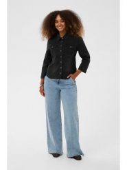 Cream Koszula dżinsowa w kolorze czarnym rozmiar: 38. Czarne koszule Cream, bez wzorów, bez kołnierzyka, bez ramiączek. Za 123.82 zł.