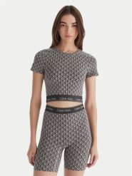 Calvin Klein Underwear T-Shirt LV00QF8487 Szary Slim Fit. Szare t-shirty Calvin Klein Underwear, xs, bez wzorów, z bawełny, bez kołnierzyka, bez ramiączek. Za 239.99 zł.