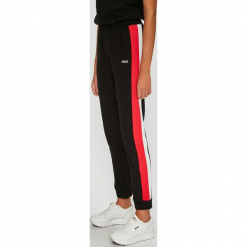 Fila - Spodnie. Czarne spodnie materiałowe Fila, na co dzień, s, bez wzorów, z bawełny. W wyprzedaży za 169.90 zł.