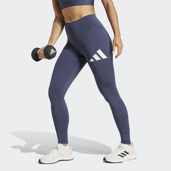 Legginsy fitness damskie ADIDAS. Legginsy Adidas, m, bez wzorów, z materiału, na fitness i siłownię. W wyprzedaży za 99.99 zł.