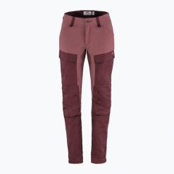 Spodnie trekkingowe damskie Fjällräven Keb. Fioletowe spodnie sportowe Fjällräven, xl, bez wzorów, trekkingowe. Za 839.99 zł.