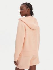 Guess Bluza V3RQ11 K7UW2 Pomarańczowy Regular Fit. Brązowe bluzy Guess, l, z aplikacjami, z wiskozy, bez kaptura. Za 469.99 zł.