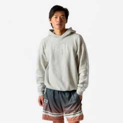 Bluza z kapturem do koszykówki unisex Tarmak NBA. Czarne bluzy KIPSTA, m, bez wzorów, z bawełny, z kapturem. Za 149.99 zł.