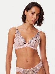 Triumph Biustonosz z fiszbiną Sensual Spotlight 10219831 Beżowy. Brązowe biustonosze Triumph, bez wzorów, z syntetyku. Za 160.70 zł.