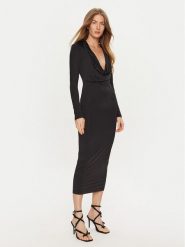 BARDOT Sukienka koktajlowa Lorel 59613DB Czarny Slim Fit. Czarne sukienki Bardot, xs, bez wzorów, z syntetyku, wizytowe, bez kołnierzyka, bez ramiączek. Za 249.99 zł.