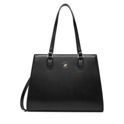 Torebka Beverly Hills Polo Club. Czarne torebki klasyczne Beverly Hills Polo Club, bez wzorów, bez dodatków. Za 199.99 zł.