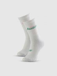 4F Skarpetki długie (3-pack) damskie - multikolor 39-42. Skarpety 4f, bez wzorów. Za 49.99 zł.