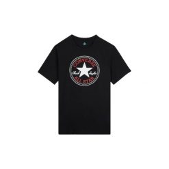 Koszulka Converse Go-To All Star Patch Standard-Fit. Czarne bluzki Converse, s, bez wzorów, retro, bez kołnierzyka, bez ramiączek. Za 98.99 zł.